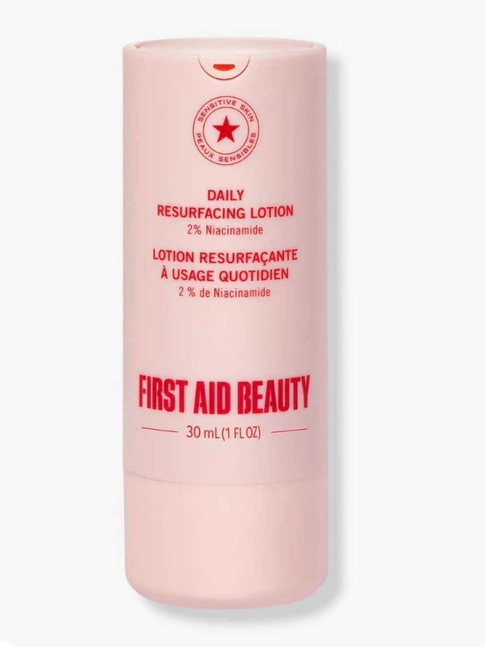 First Aid Beauty Pink Daily Resurfacing Lotion with Niacinamide